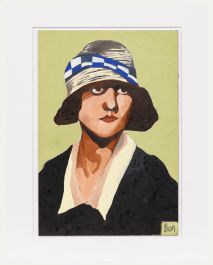 Ben Carrivick - Contemporary Oil, A Stylish Lady