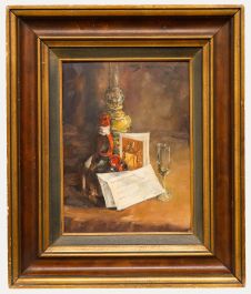 Georges De Koker (b.1928) - Mid 20th Century Oil, The Letter
