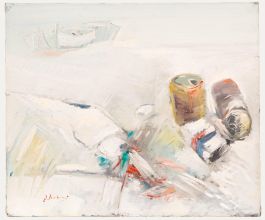 Raimondo Barbieri - 20th Century Oil, Still Life with Cans