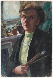 Susi Zimmermann (b.1883) - Early 20th Century Oil, Artist's Self-Portrait
