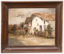 20th Century Oil - The Little White Farmhouse