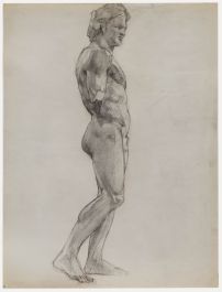 Pierre Neveu (b.1929) - Mid 20th Century Graphite Drawing, Academic Study VII