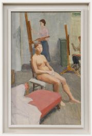 Pauline Plummer (b.1933) - Contemporary Oil, Life Class