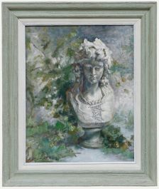 Pauline Plummer (b.1933) - 2005 Oil, Hop Queen