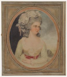 After John Downman (1750-1824) - Graphite Drawing, Charlotte, Princess Royal
