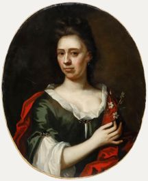 Circle of Michael Dahl (1659-1743) -  Early 18th Century Oil, Lady with Jasmine 