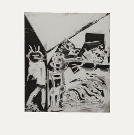 Peter Herbrich (b.1939) - 1987 Etching, A Strange Encounter