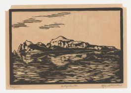 Hans Venter (1892-1971) - Early 20th Century Woodcut, Capri