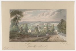 Thomas Remnant Charleton (1756-1849) - Watercolour, Clifton from the Church