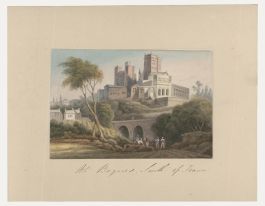 Thomas Remnant Charleton (1756-1849) - Watercolour, At Begias, South of France 