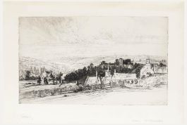 Nathaniel Sparks RE (1880-1956) - Early 20th Century Etching, Selsley