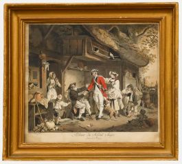 After Sigmund Freudenberger (1745-1801) - Etching, Return of the Soldier
