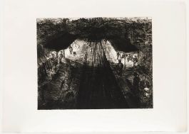 Toni Martina RE (1956-2017) - 1987 Etching, Night Station