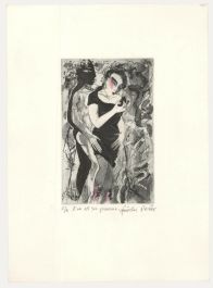 Frederic Pierre (b.1951) - 2006 Etching, Eve and Her Apple