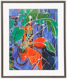 Contemporary Pastel - Still Life with Monstera