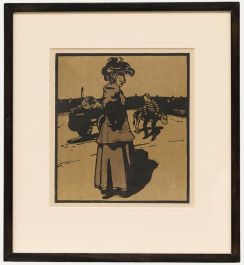 Sir William Nicholson (1872-1949) - Lithograph, Coster (Hammersmith)