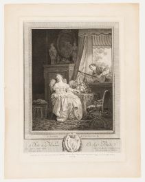 After Jean-Baptiste Le Prince (1734-1881) - Engraving, L'Amour a L'Espagnole