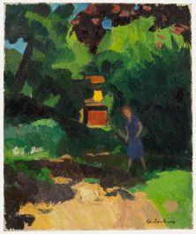 Georges Joubin (1888-1983) - Mid 20th Century Oil, Shaded Path