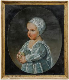 After Anthony van Dyck (1599-1641) - Oil, Portrait of Infant James II