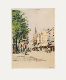 William Tatton Winter (1855-1928) - 20th Century Etching, St George's Tower