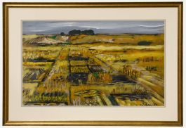 Framed 1982 Mixed Media - Allotments