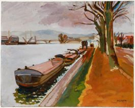 Paul Berger - Mid 20th Century Oil, Riverside
