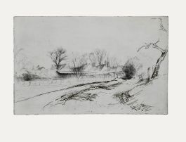 Jean-Pierre Cornet (b.1925) - Mid 20th Century Etching, The Winding Path
