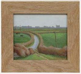 Aingelda Redmond (b.1927) - 20th Century Oil, A Country Road