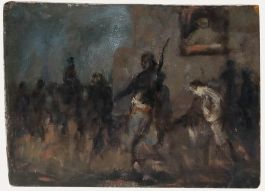 George Weissbort (1928-2013) - 20th Century Oil, Stand Off