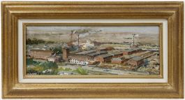 Vasily Filipovich Rudnev (1928-2018) - 1959 Oil, Industrial City