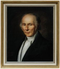 Storch - German School 1887 Oil, Portrait of a Gentleman