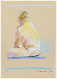 Richard J.S. Young - 2004 Pastel, Nude in Sunlight