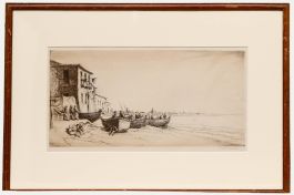 William Douglas MacLeod - Framed Early 20th Century Etching, Southern Spain