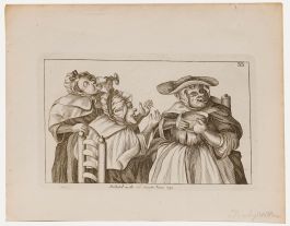 Thomas Sanders after John Collier (1708-1786) - 18th Century Engraving, Plenty