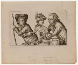 Thomas Sanders after John Collier (1708-1786) -18th Century Engraving, Seduction