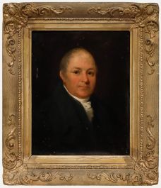 Attrib. John Robert Flick (c.1806-1890) - Oil, Portrait of a Gentleman