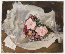 Elise Dom (1913-2021) - 1948 Oil, Flowers for Elise