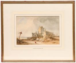 British School - Mid 19th Century Watercolour, Craigmillar Castle, Edinburgh