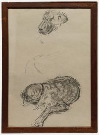 Mid 20th Century Graphite Drawing - None