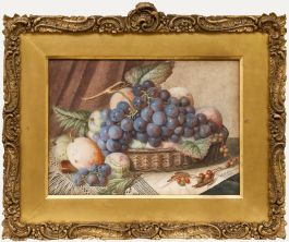 A. E. Adamson - 1875 Watercolour, Still Life with Fruit
