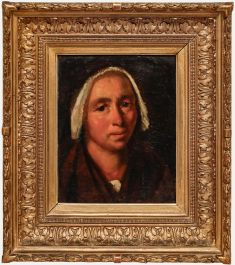 19th Century Oil - Peasant Woman