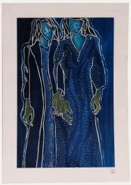 Lorella Bianco - 2020 Acrylic, Only Walks Permitted