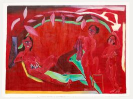 Lorella Bianco - 2022 Oil, Bathing Interrupted