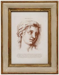 Gabriel Smith after Charles Le Brun - 18th Century Etching, Admiration