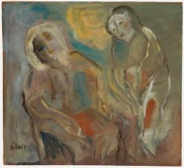 20th Century Oil - Two Figures