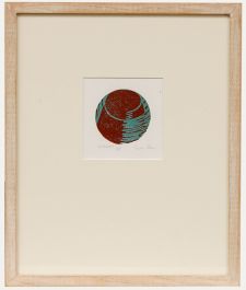 Sandra Porter - 1989 Linoprint, Untitled