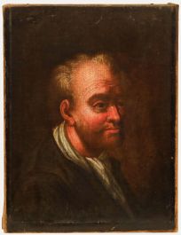 18th Century Oil - Portrait of a Countryman