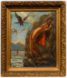 Castor Ressel - 1910 Oil, Prometheus