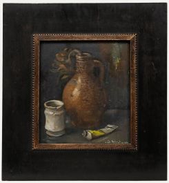 Steff Wijnhoven (1898-1969) - Mid 20th Century Oil, The Artist's Sunflower