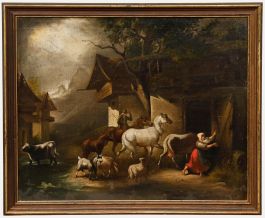 19th Century Oil - Before the Storm